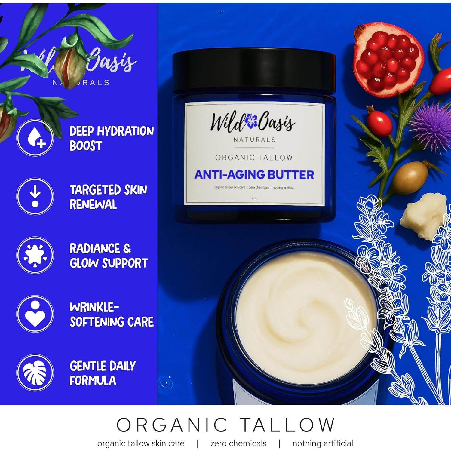 Mantequilla Anti-Envejecimiento Wild Oasis 56.7g - Hidratante Facial