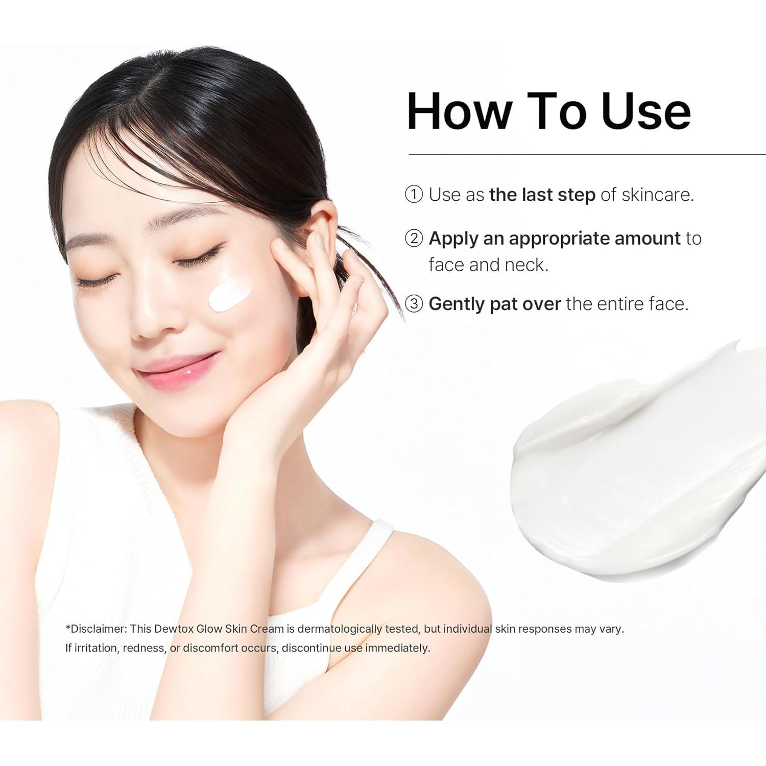 Crema Hidratante Facial Dewtox Glow 50ml con Retinol y Niacinamida