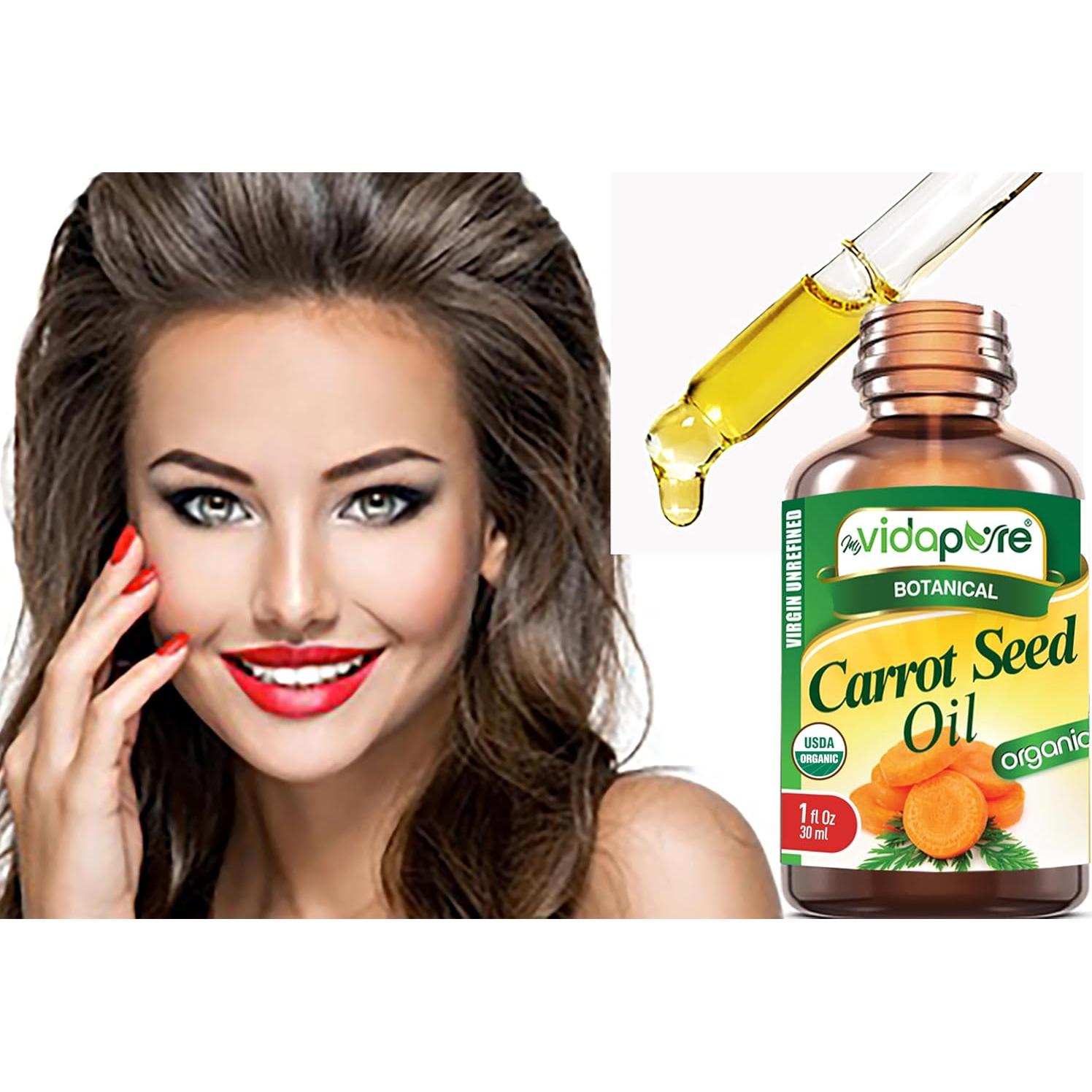 Aceite de Semilla de Zanahoria Orgánico MyVidaPure 14.79 ml