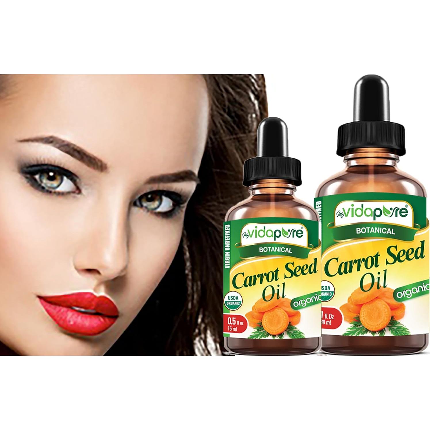 Aceite de Semilla de Zanahoria Orgánico MyVidaPure 14.79 ml