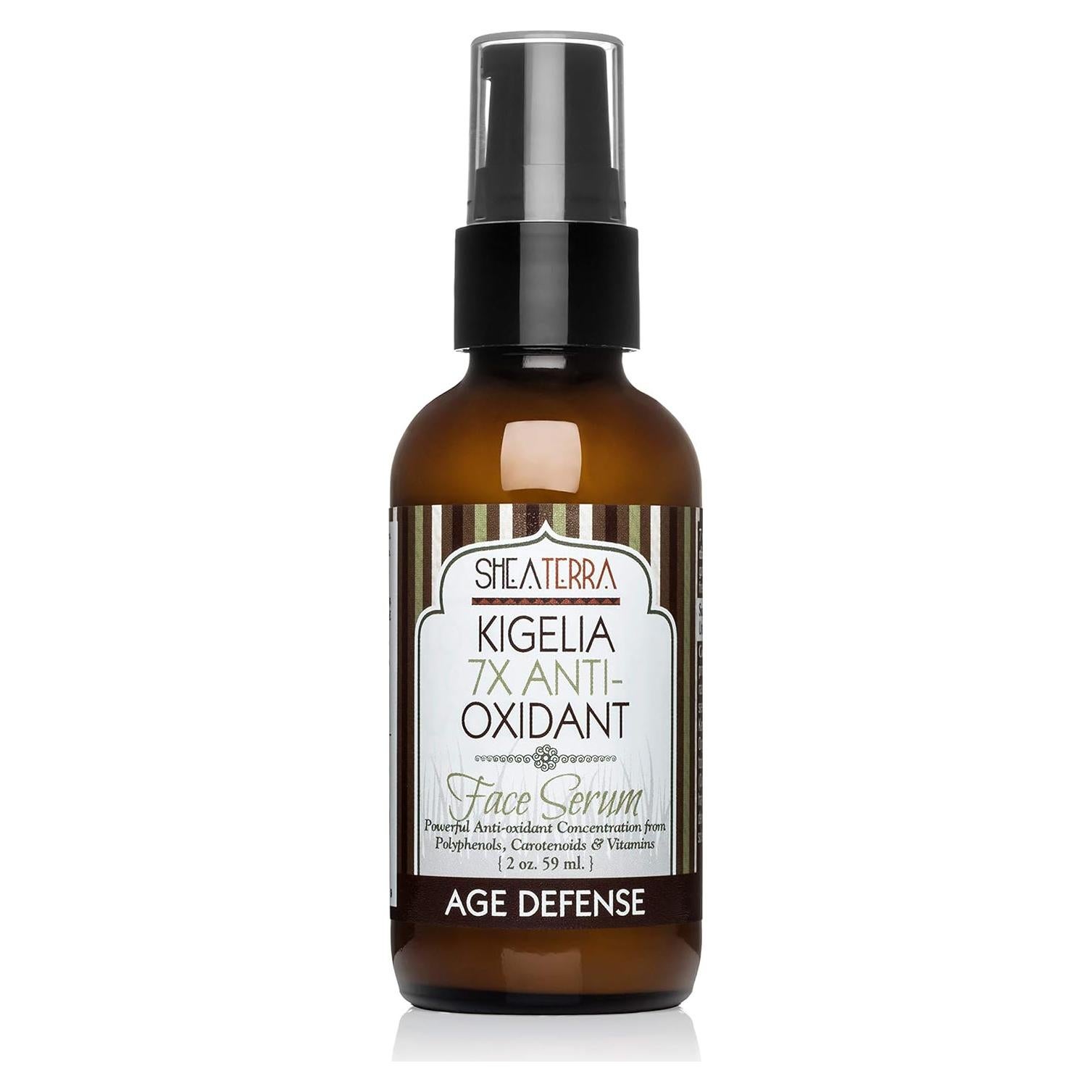 Suero Facial Antioxidante Shea Terra 59ml - Antienvejecimiento