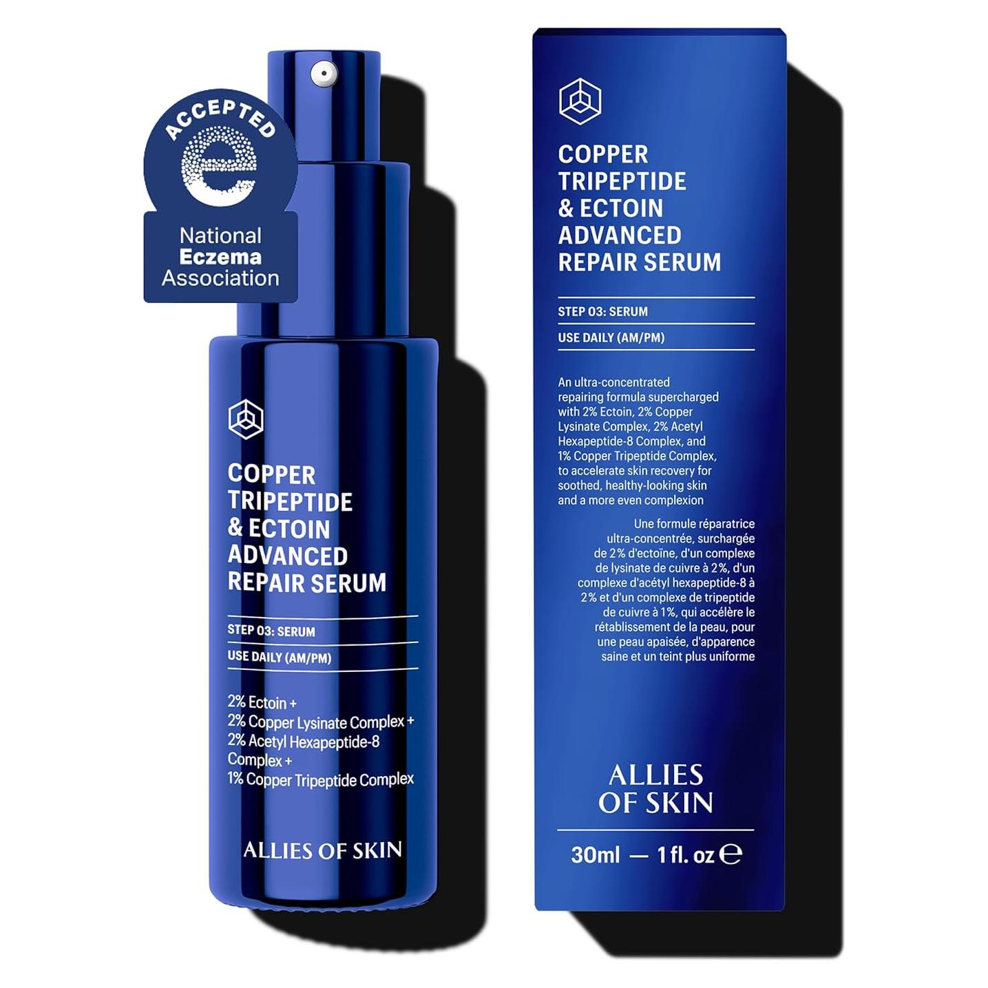 Suero Facial Avanzado Aliados de la Piel 29.57 ml - Hidratante Antienvejecimiento con Péptidos