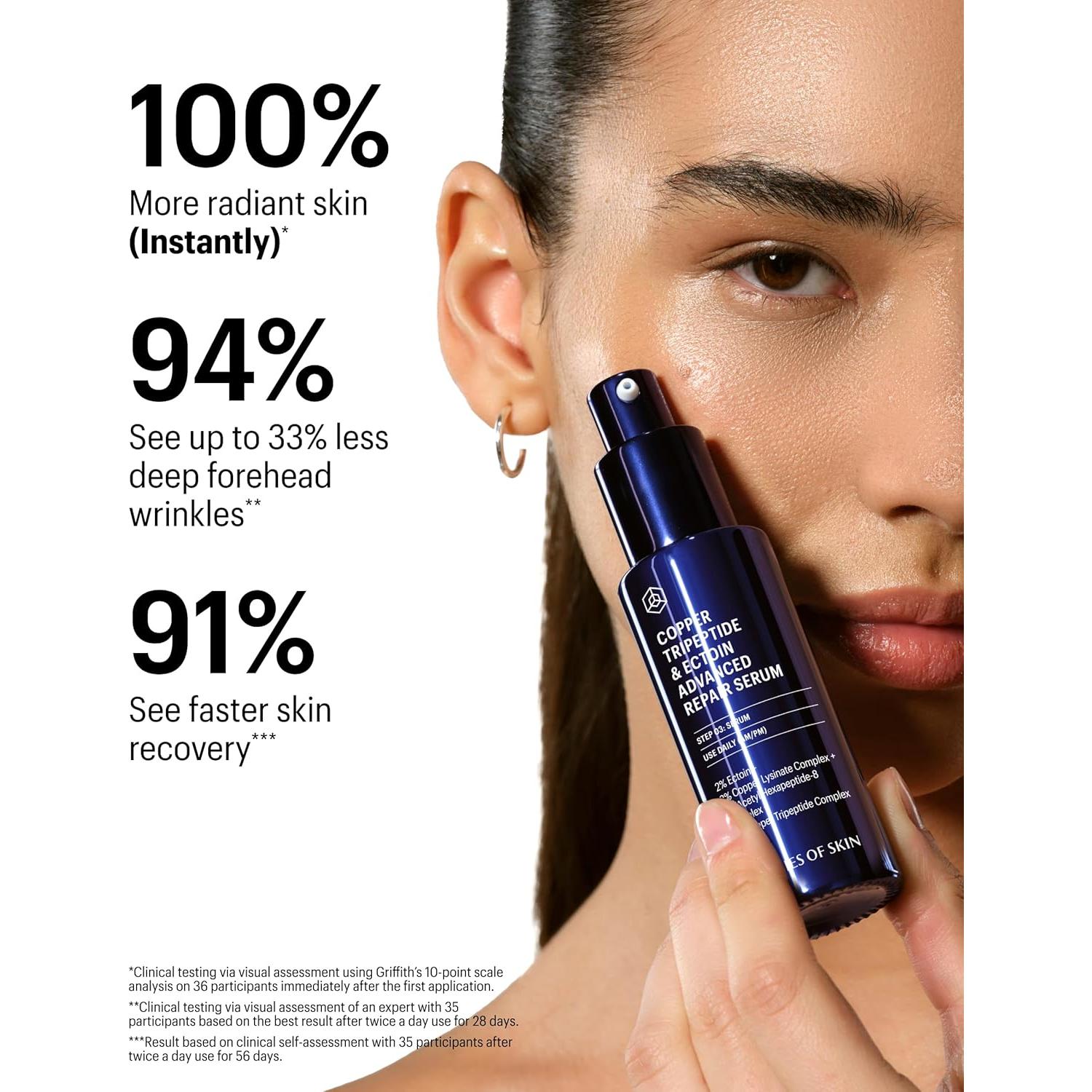 Suero Facial Avanzado Aliados de la Piel 29.57 ml - Hidratante Antienvejecimiento con Péptidos