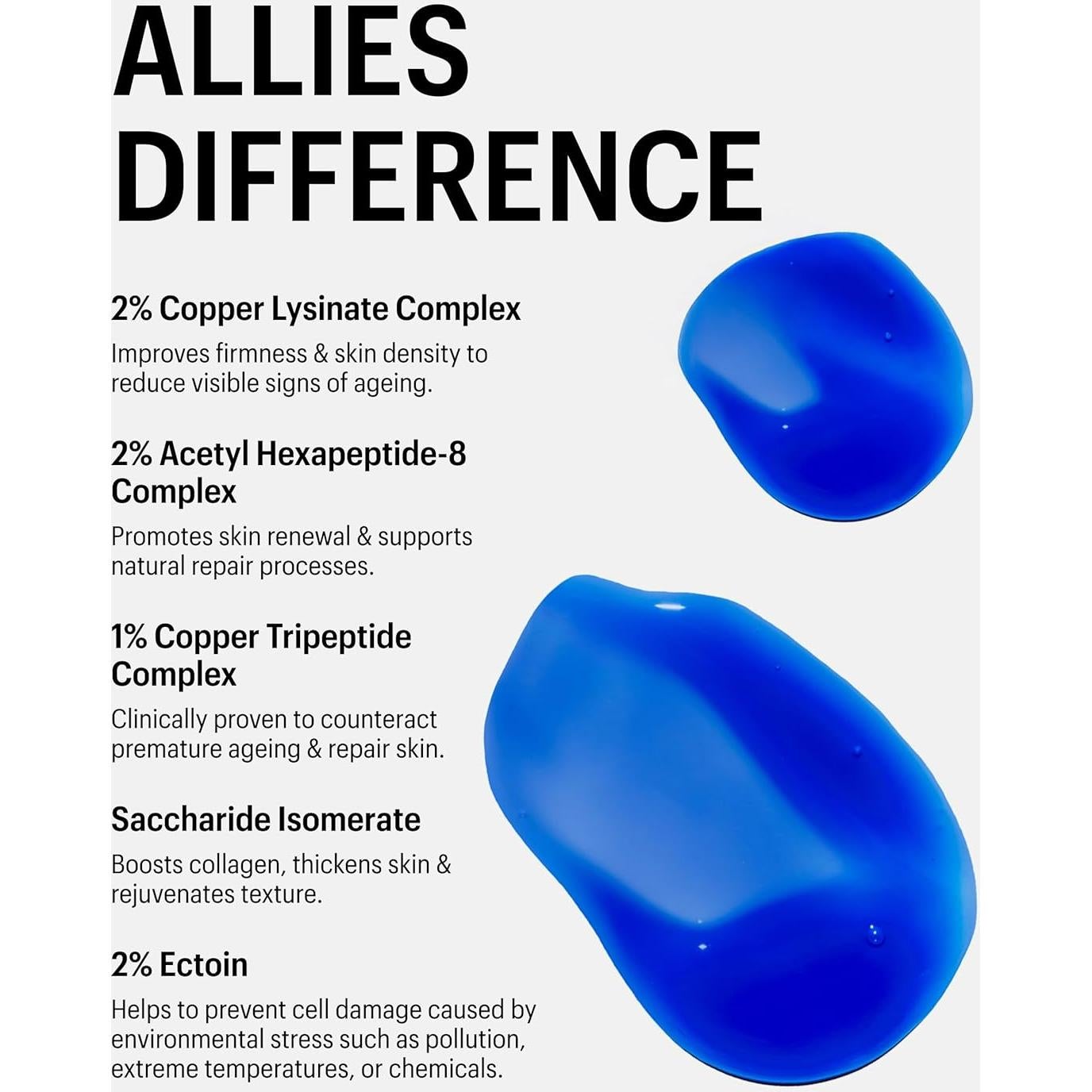 Suero Facial Avanzado Aliados de la Piel 29.57 ml - Hidratante Antienvejecimiento con Péptidos