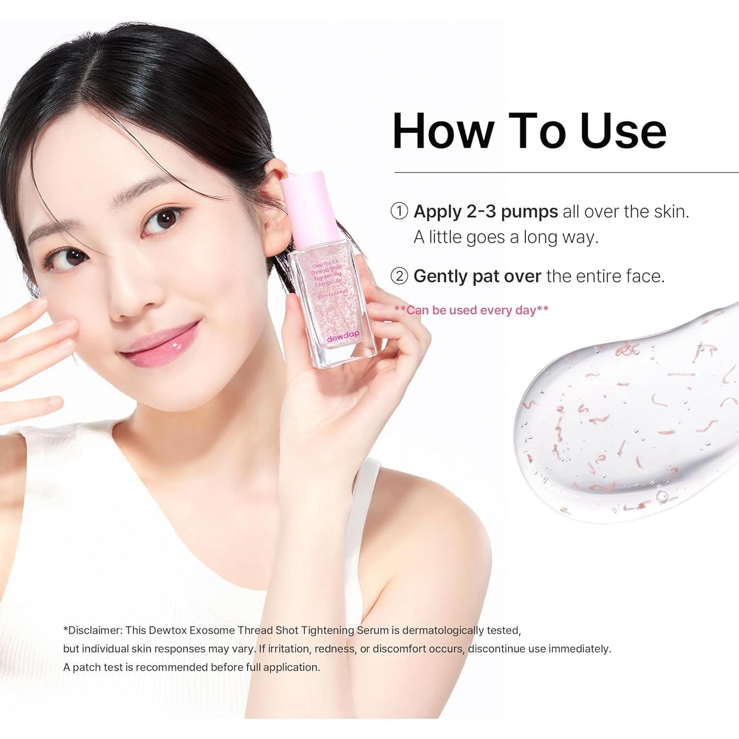 Suero Reafirmante Dewtox 50ml con Niacinamida y Extractos Botánicos