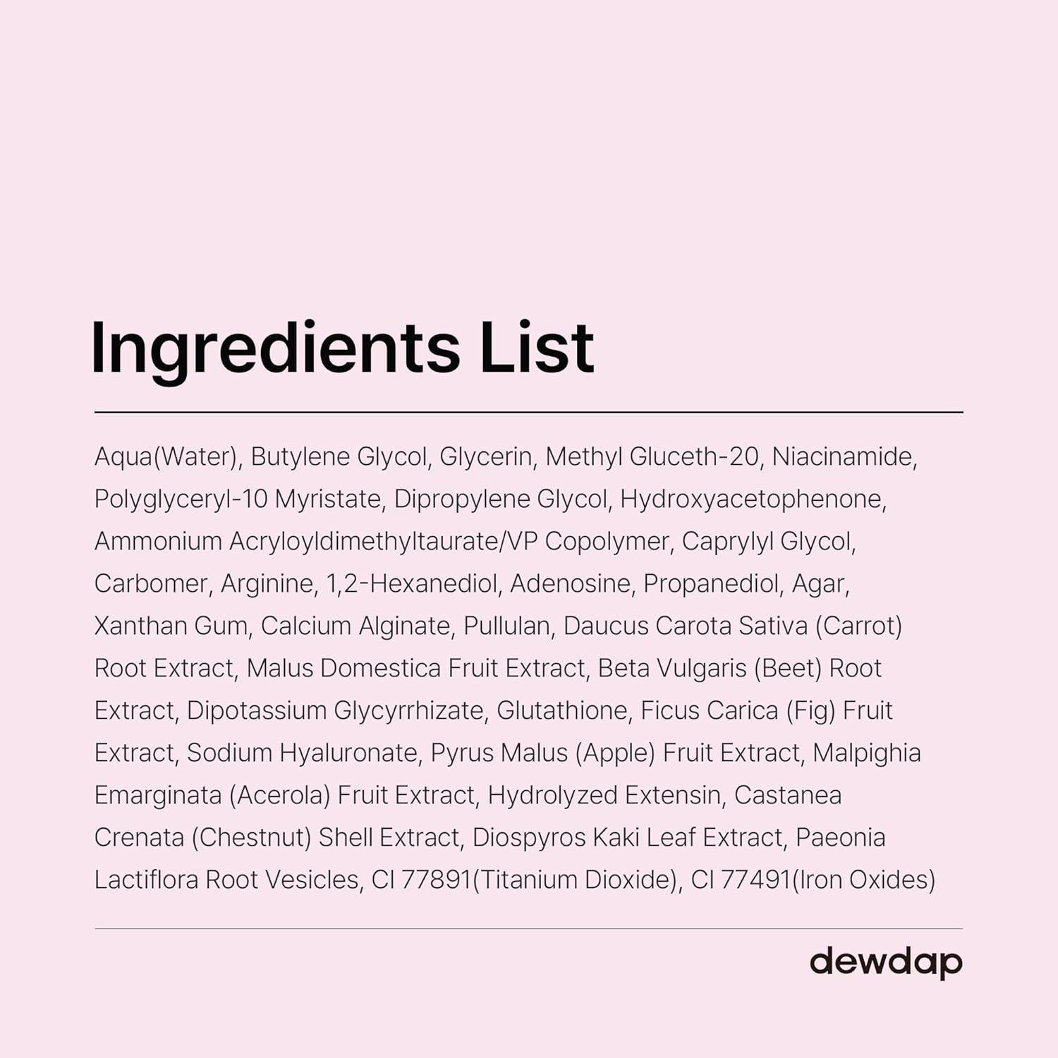 Suero Reafirmante Dewtox 50ml con Niacinamida y Extractos Botánicos