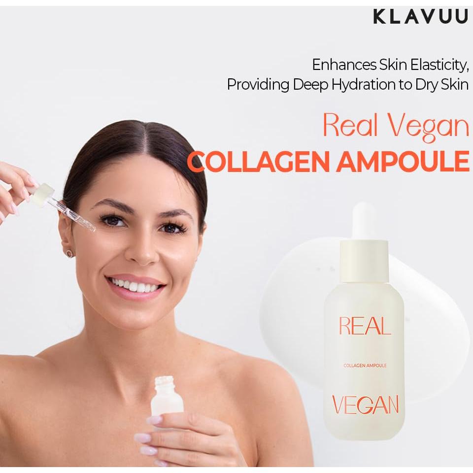 Ampoule de Colágeno Vegano KLAVUU 30 ml - Hidratación y Elasticidad