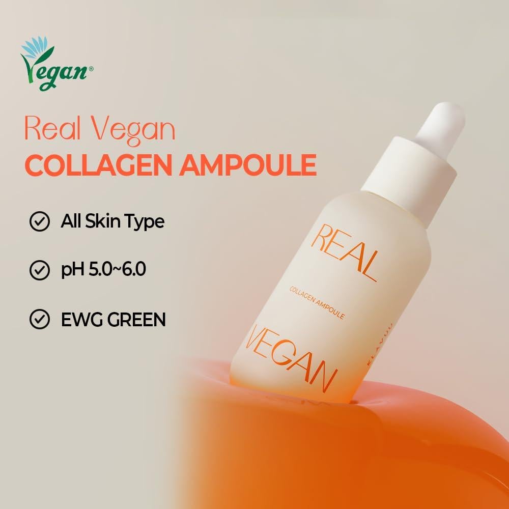 Ampoule de Colágeno Vegano KLAVUU 30 ml - Hidratación y Elasticidad