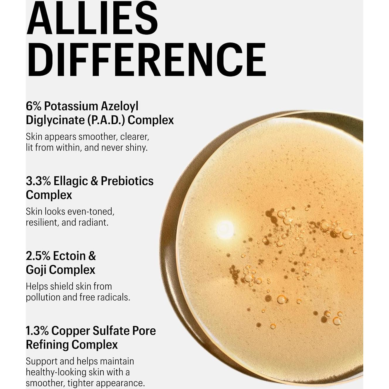 Esencia Avanzada Allies of Skin 100 ml | 56 Ingredientes Activos