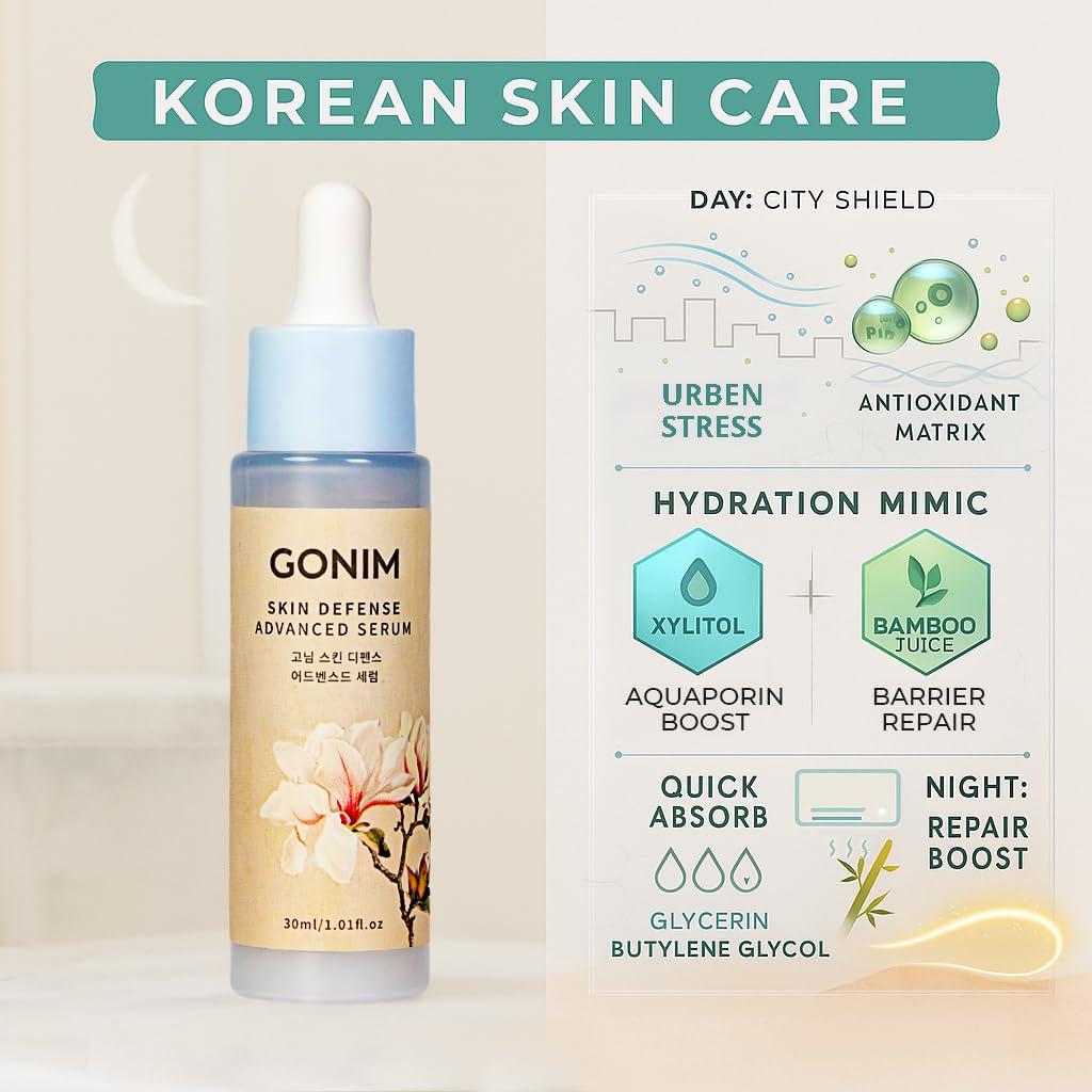 Suero Facial Hidratante GONIM 30 ml - Cuidado Piel Coreano