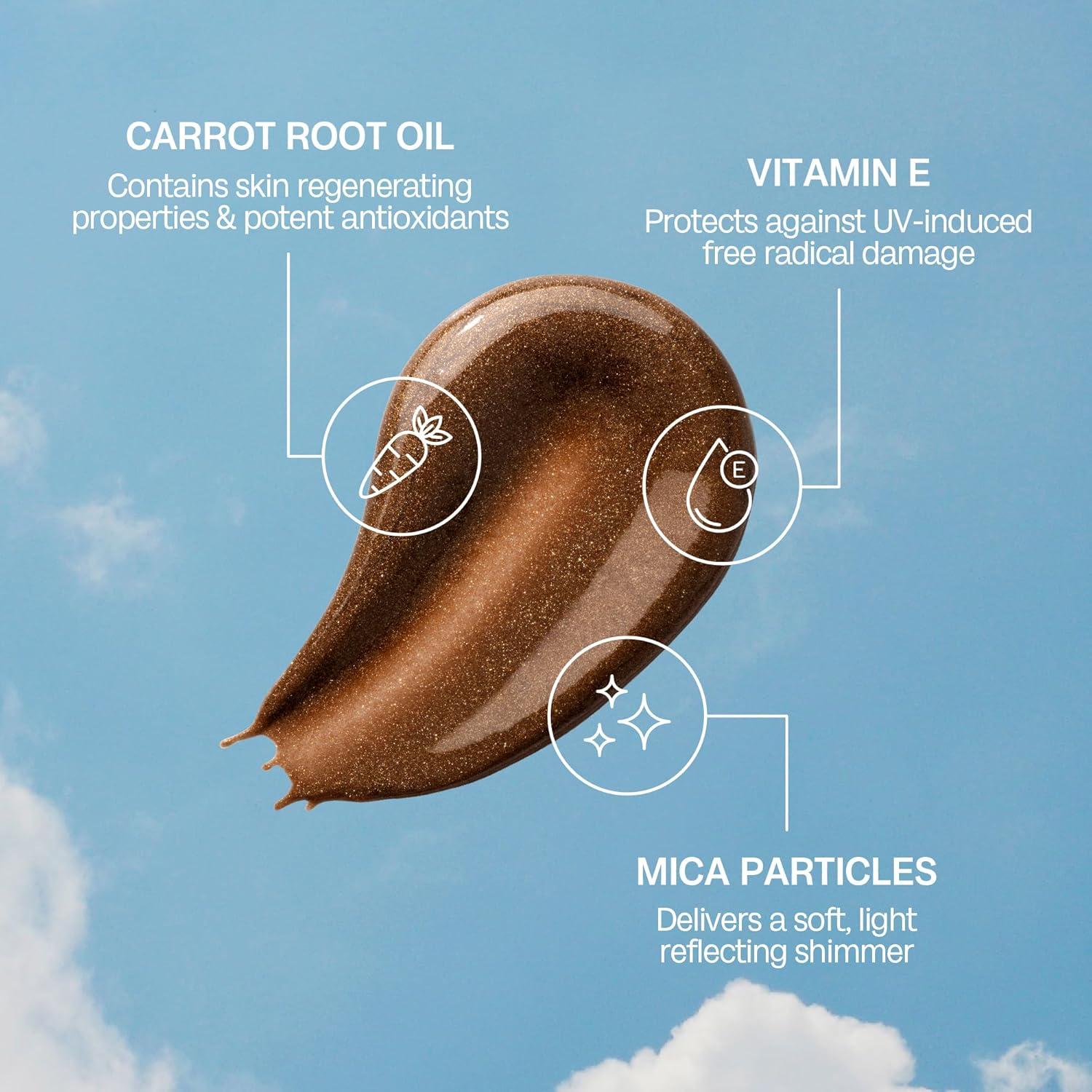 Gel Bronceador Brillante Bali Body SPF 15 - Aroma a Coco