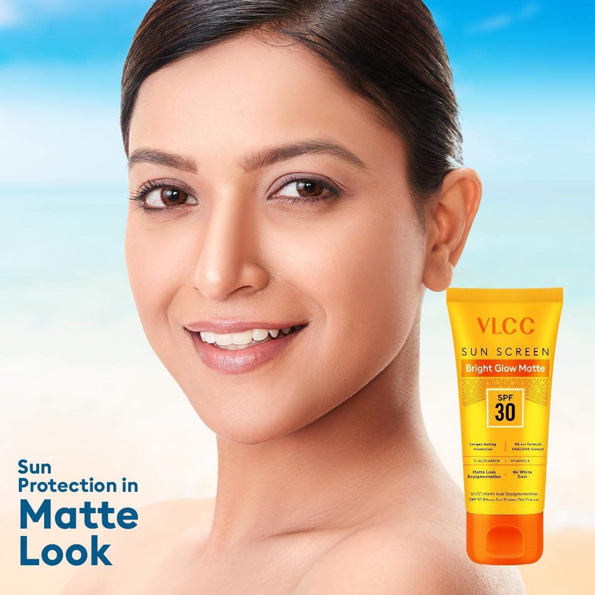 Gel Crema Solar Matificante VLCC SPF 30 50g - Despigmentante