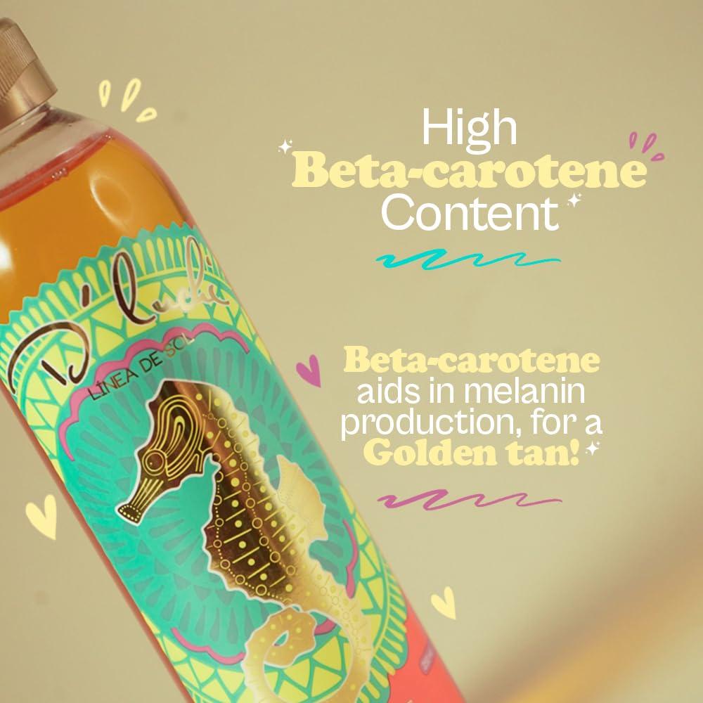 Aceite bronceador D'Luchi zanahoria SPF 4 239.6 ml