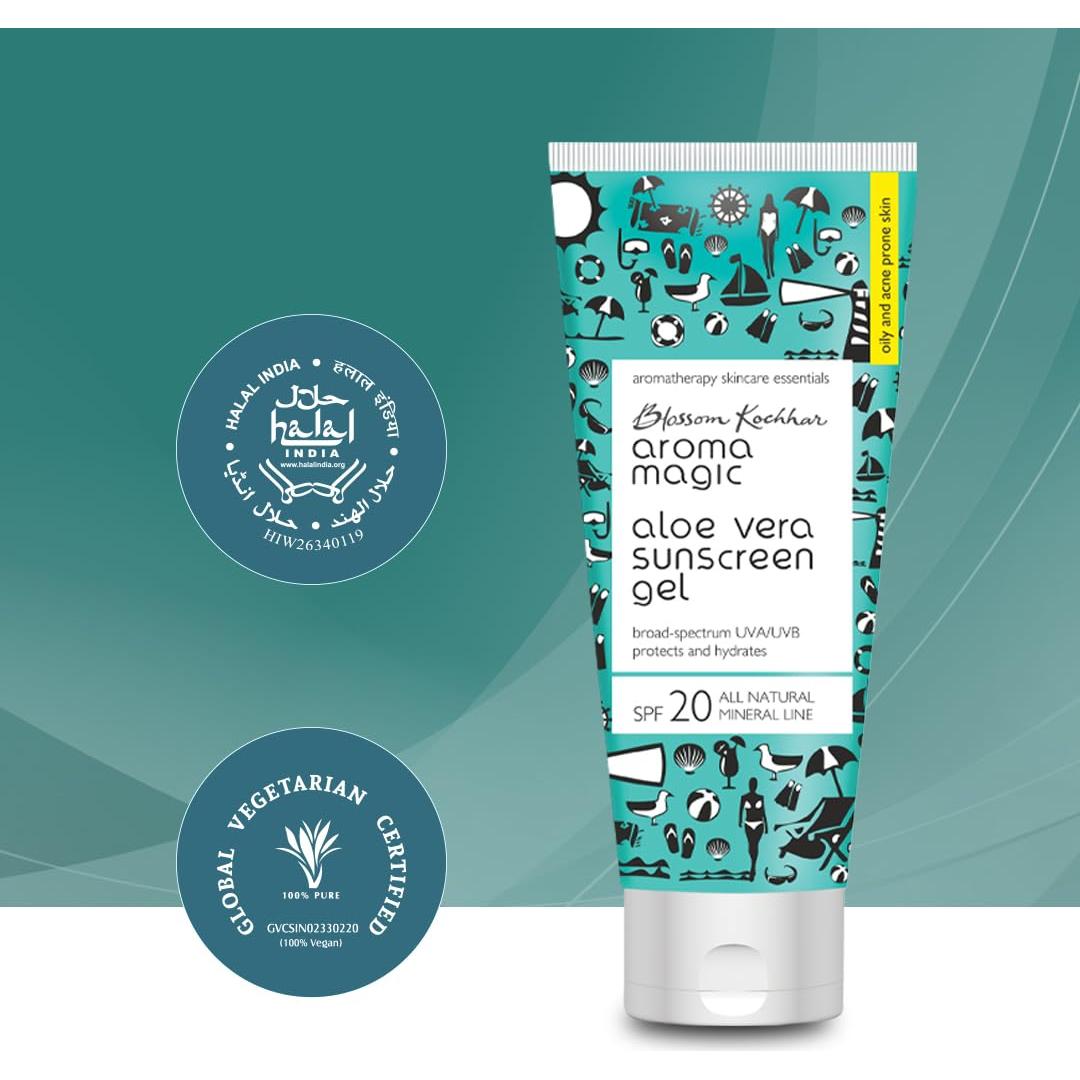 Gel Protector Solar Aroma Magic Aloe Vera SPF 20 - 100ml
