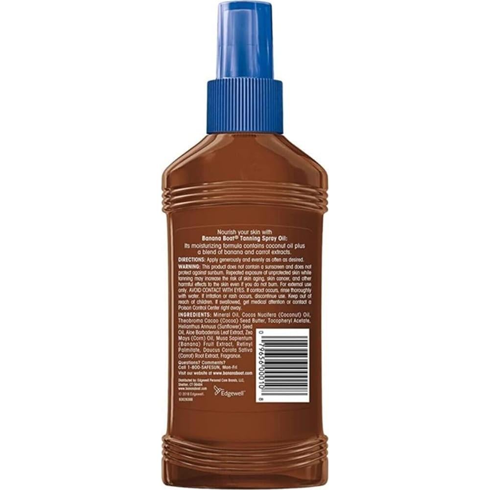 Aceite Bronceador Banana Boat 226.8 ml - Hidratante Tropical