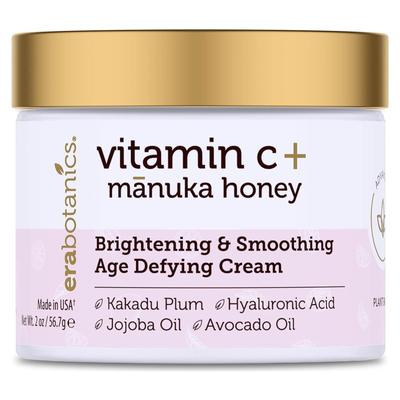 Crema Facial Iluminadora de Vitamina C Era Organics 90g