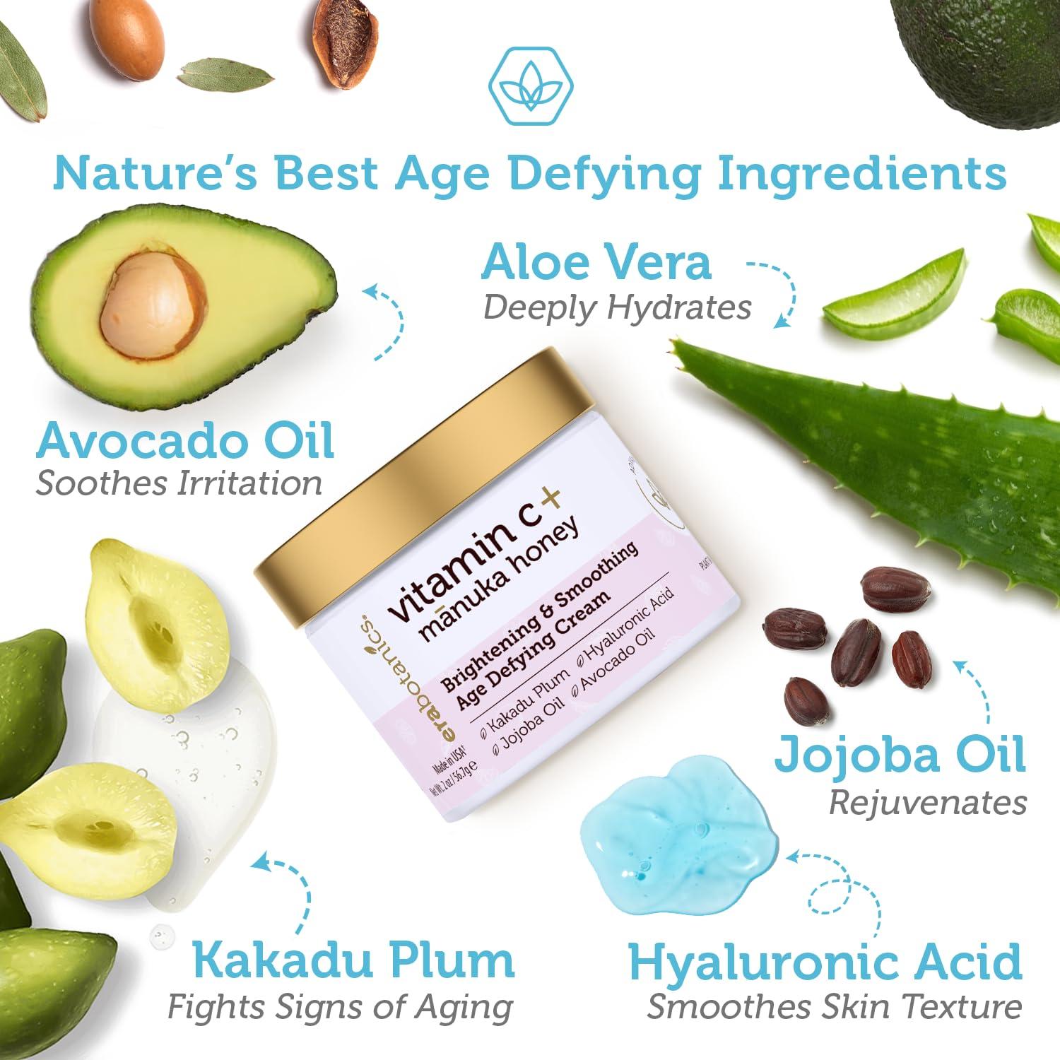 Crema Facial Iluminadora de Vitamina C Era Organics 90g