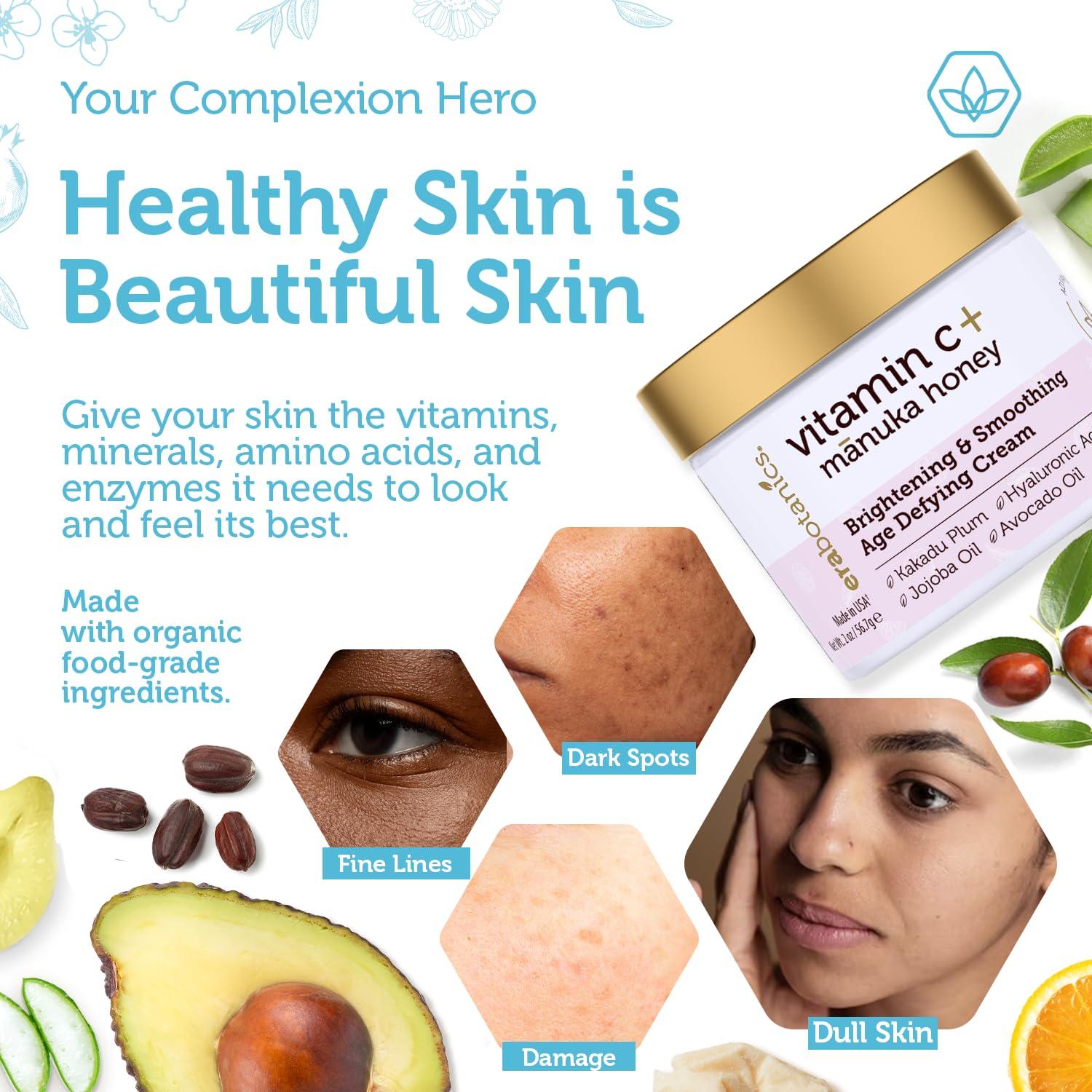 Crema Facial Iluminadora de Vitamina C Era Organics 90g