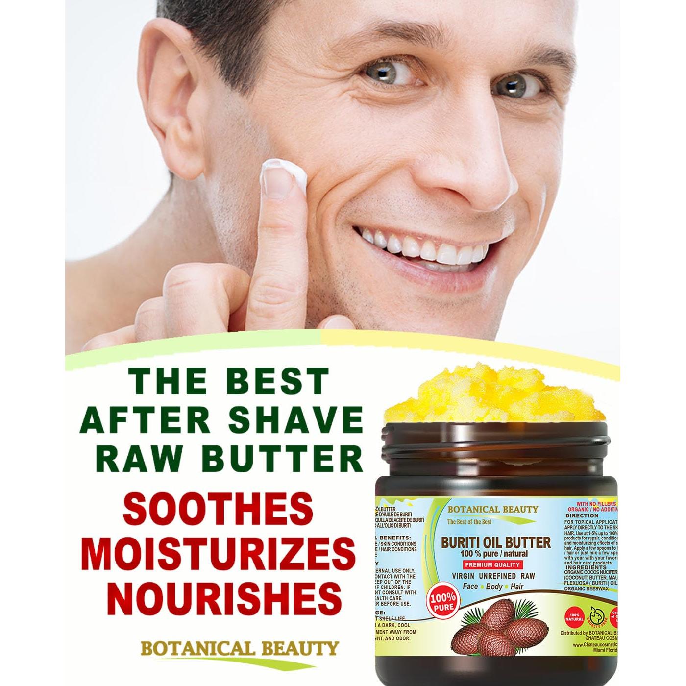 Mantequilla de Aceite de Buriti Pura Virgen 118 ml - Cuidado Facial y Capilar