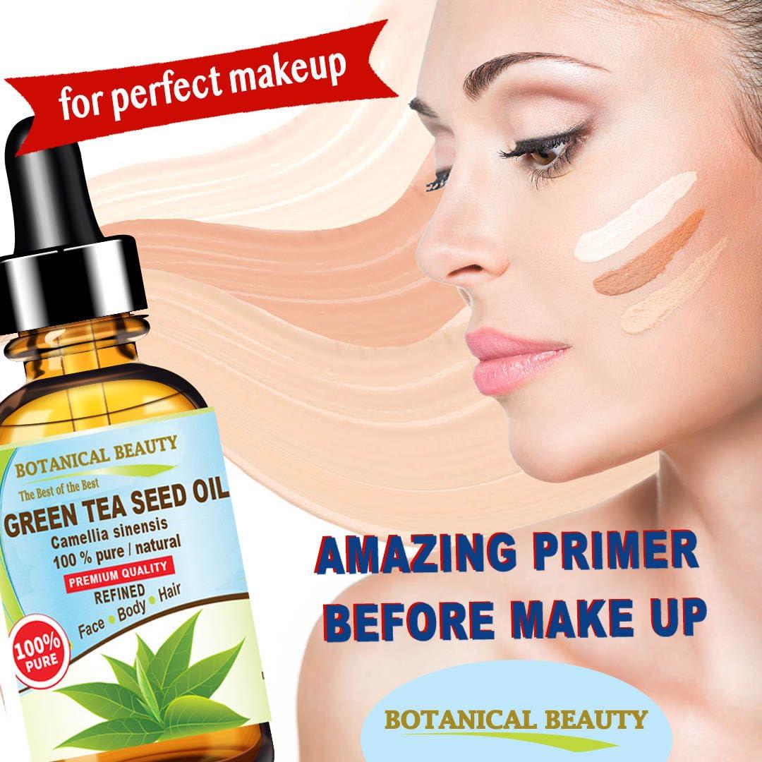 Aceite de Semilla de Té Verde 100% Puro 30 ml Belleza Botánica