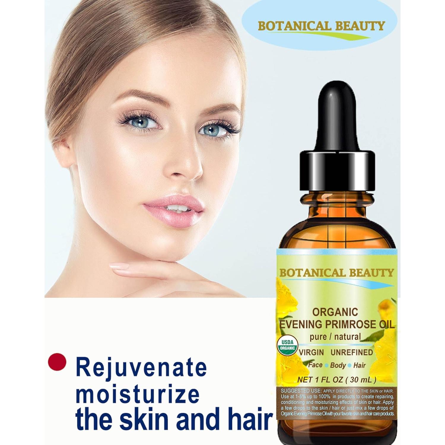 Aceite de Onagra Orgánico Belleza Botánica 15 ml Hidratante