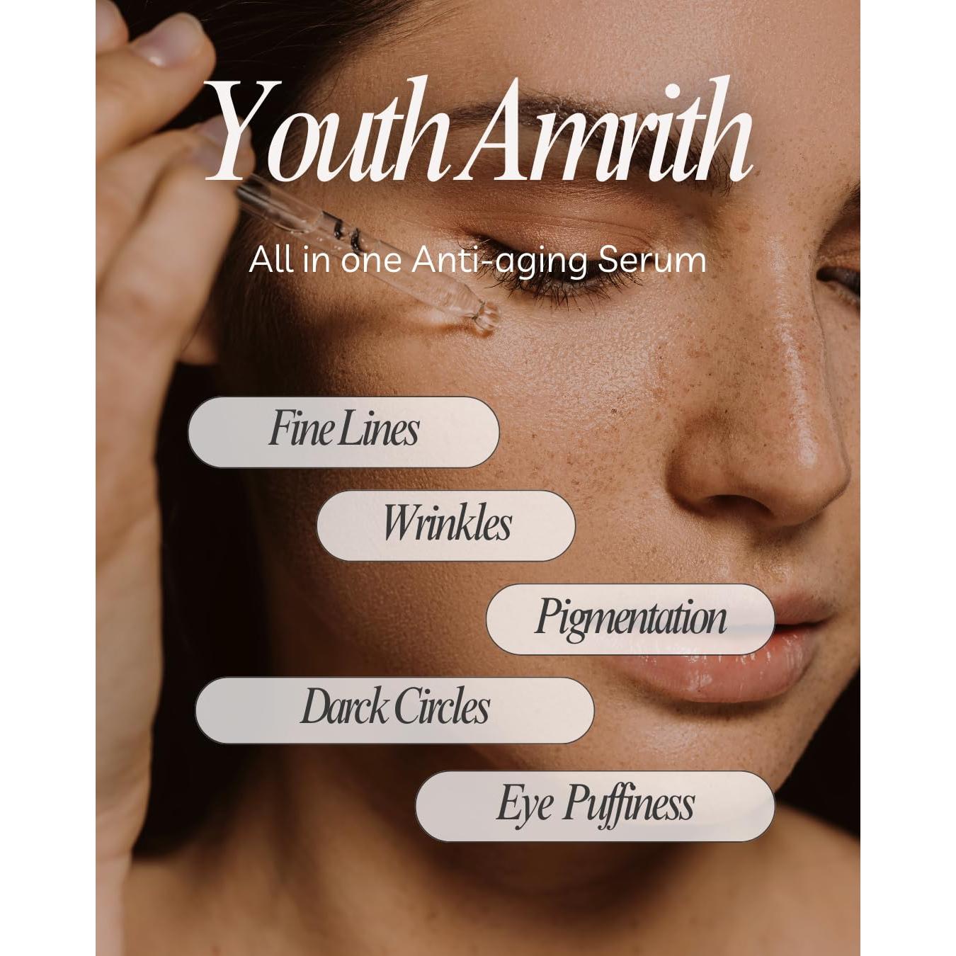 Suero Antienvejecimiento Om Mamah Youth Amrith Roll On 9g