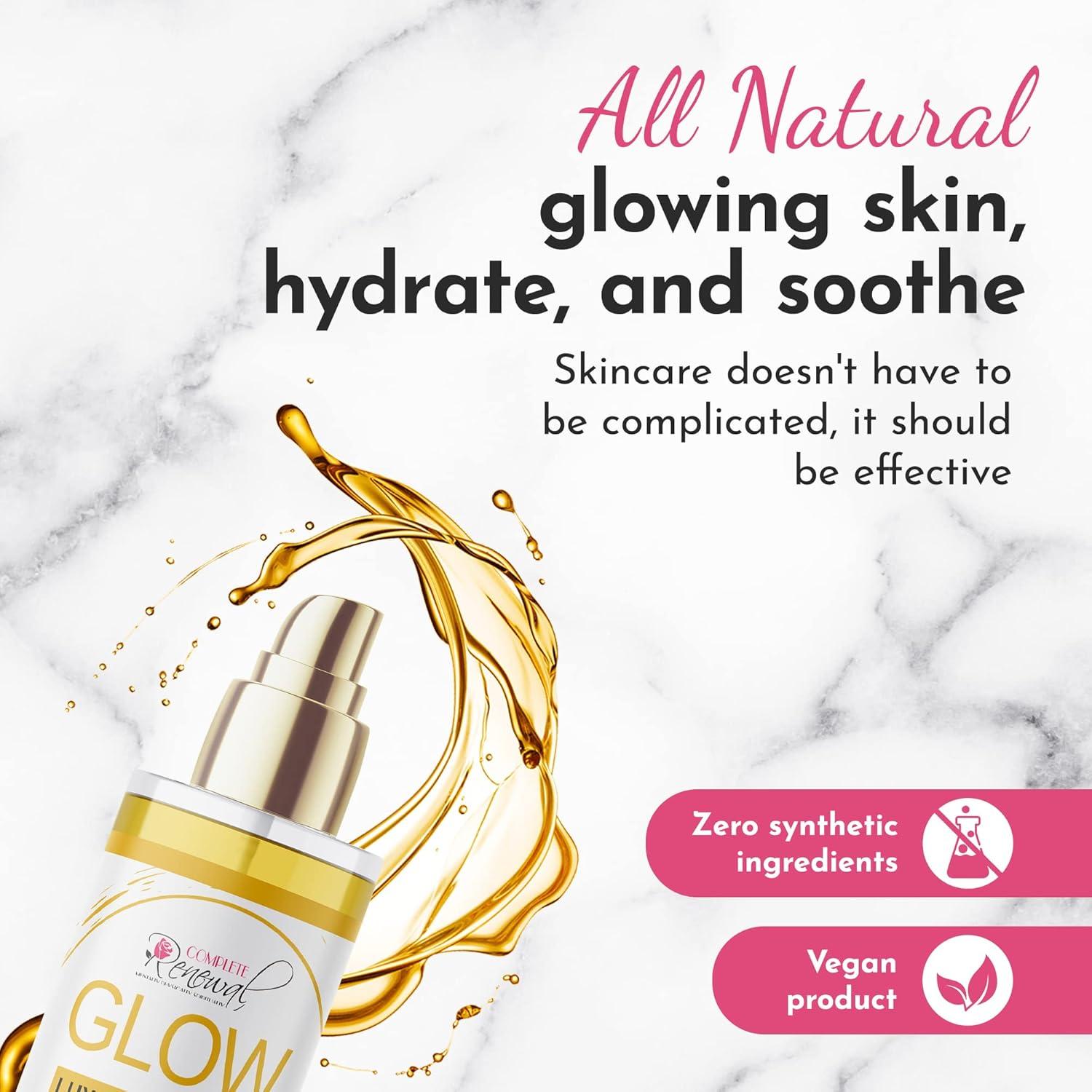 Aceite Corporal GLOW Cúrcuma y Aloe 113.4 ml - Hidratante