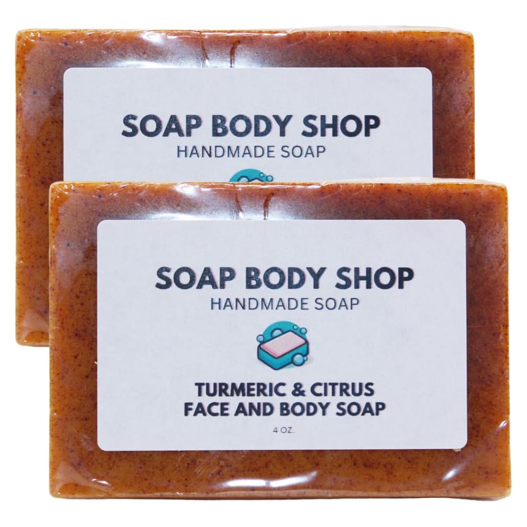 Jabón Aclarador de Cúrcuma y Cítricos Sin Ácido Kojico 113g