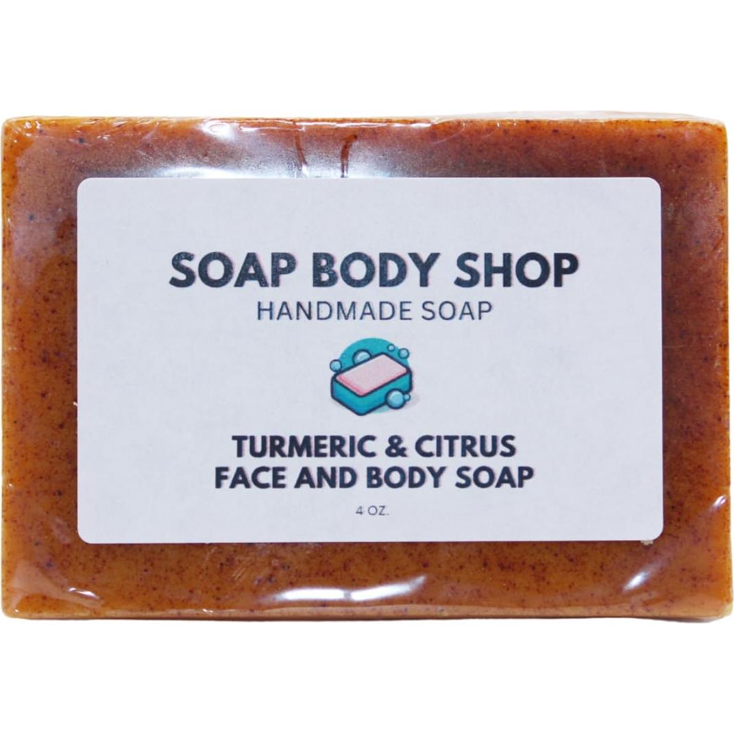 Jabón Aclarador de Cúrcuma y Cítricos Sin Ácido Kojico 113g