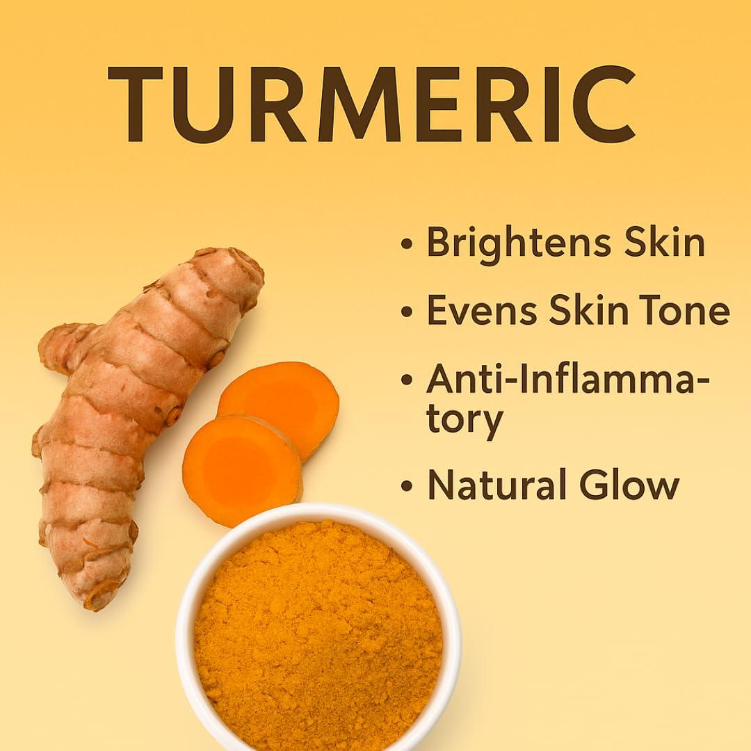 Paquete de Jabón Iluminador de Cúrcuma - 5 Piezas 567g