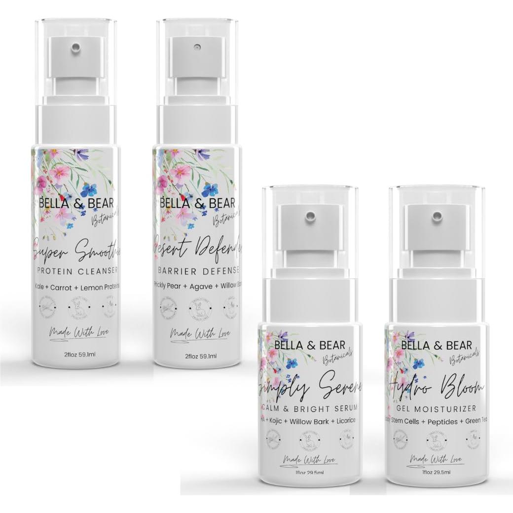 Ritual del Amanecer Bella & Bear - Cuidado Piel 4 Pasos
