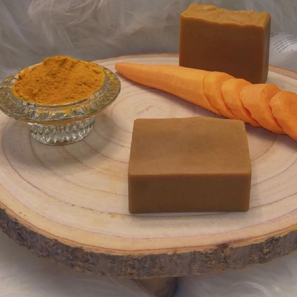 Jabón Natural de Zanahoria y Cúrcuma Chee Sparkles 100g