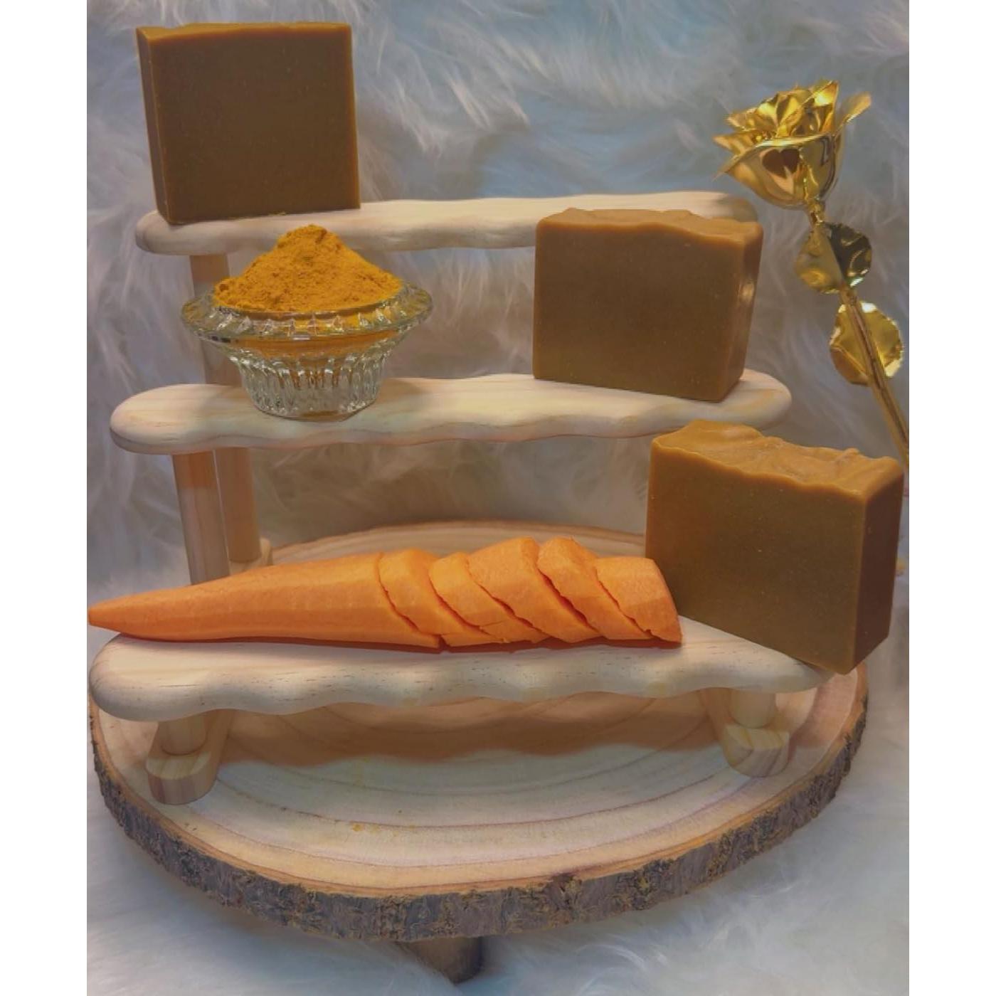 Jabón Natural de Zanahoria y Cúrcuma Chee Sparkles 100g