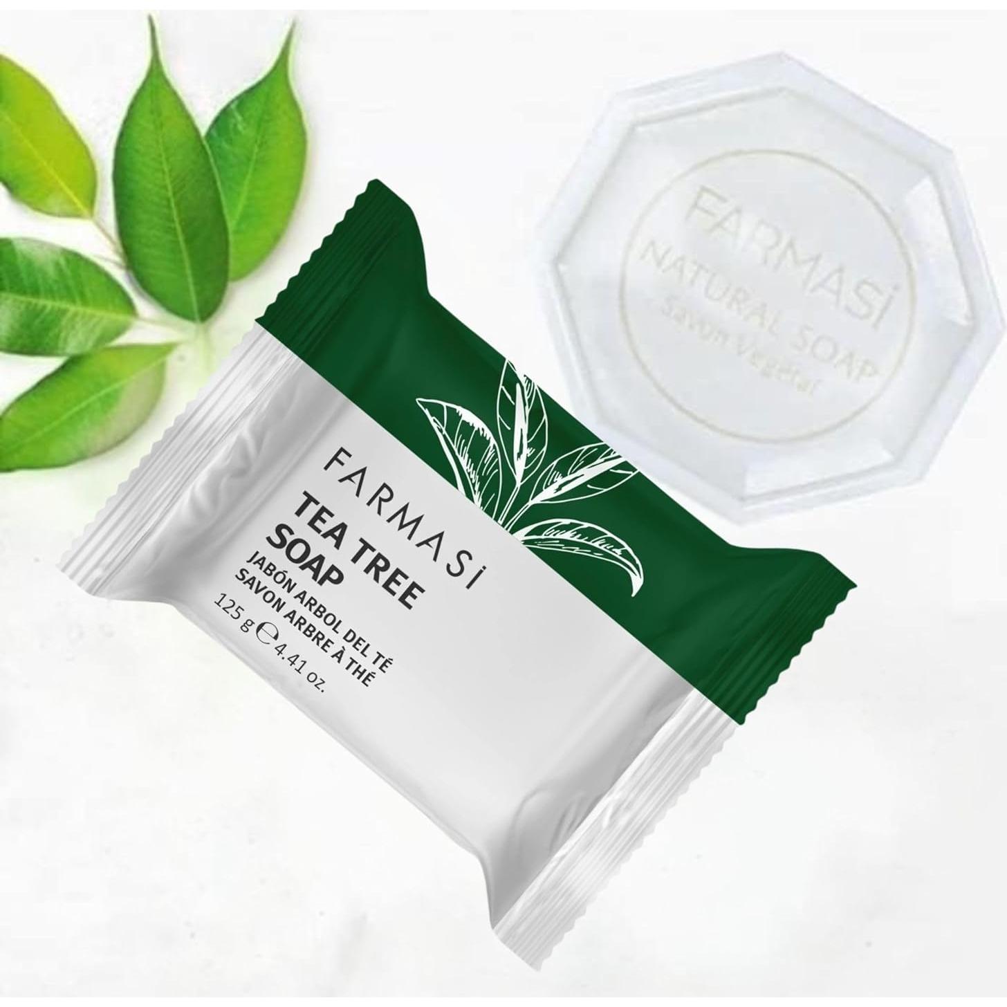 Jabón de Árbol de Té FARMASi Dr. C. Tuna 125 g - Limpieza Suave