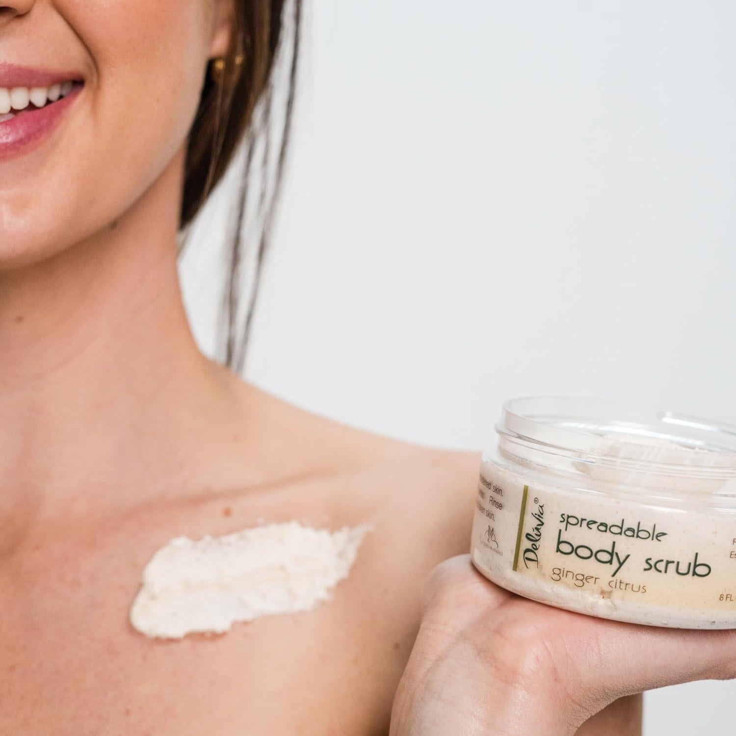 Exfoliante Corporal Hidratante Deluvia 113g x2 con Jengibre