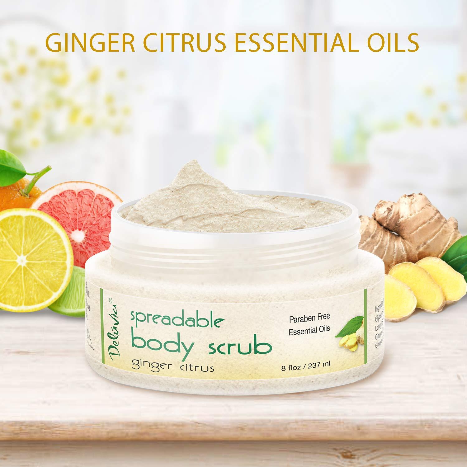 Exfoliante Corporal Hidratante Deluvia 113g x2 con Jengibre