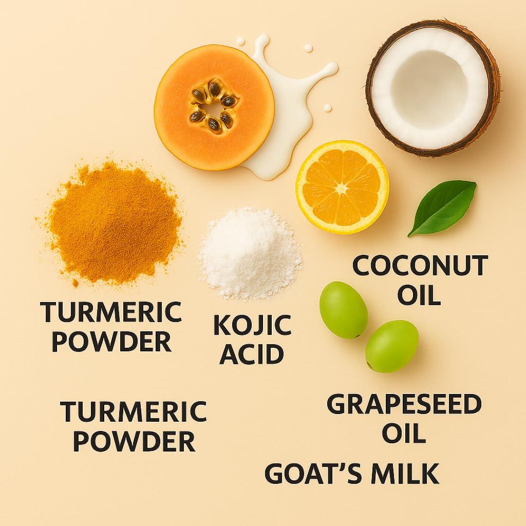 Juego de Jabones de Leche de Cabra Sin Fragancia - 3 Piezas