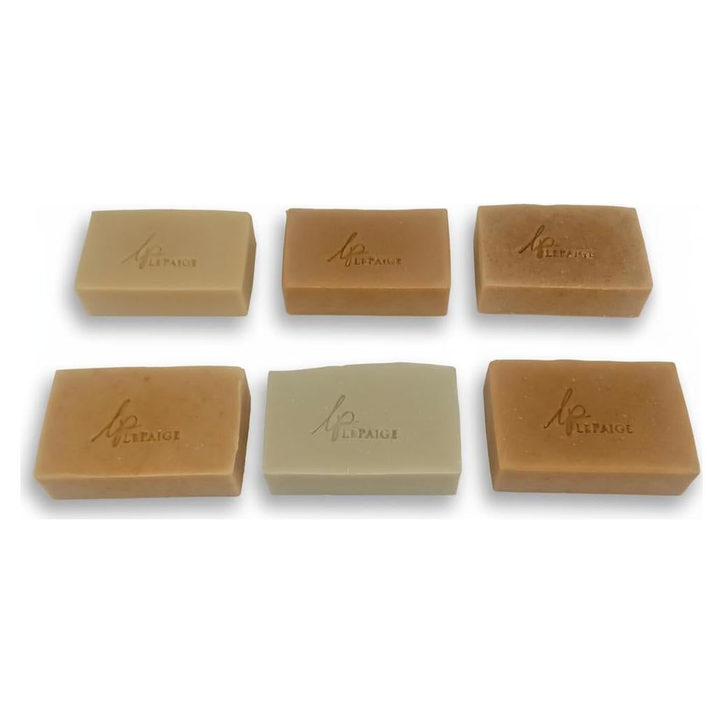Caja de Regalo Jabones Naturales LePaige - 6 Jabones Hidratantes