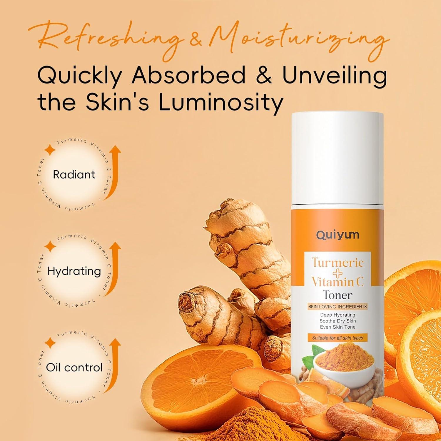 Tónico Hidratante de Cúrcuma con Vitamina C 100ml - BSMKCL