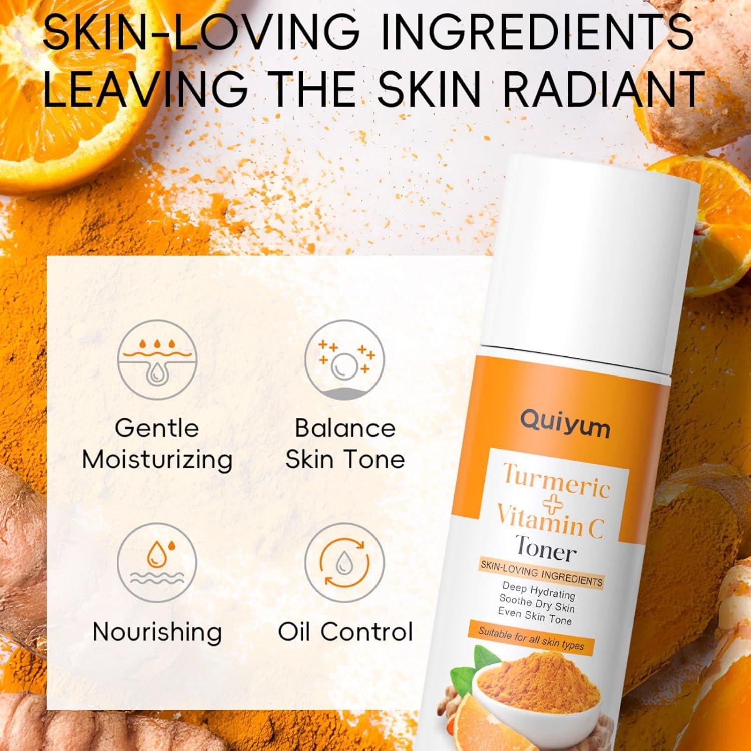 Tónico Hidratante de Cúrcuma con Vitamina C 100ml - BSMKCL