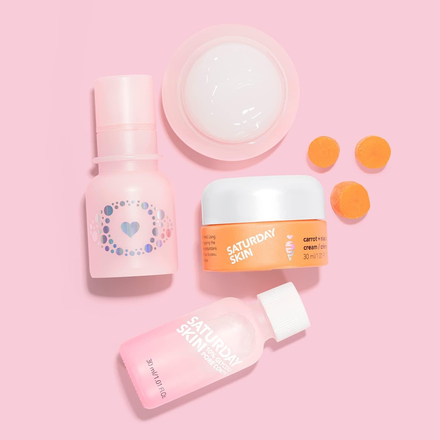 Crema Hidratante Facial Mini Saturday Skin 28.6g - Antienvejecimiento