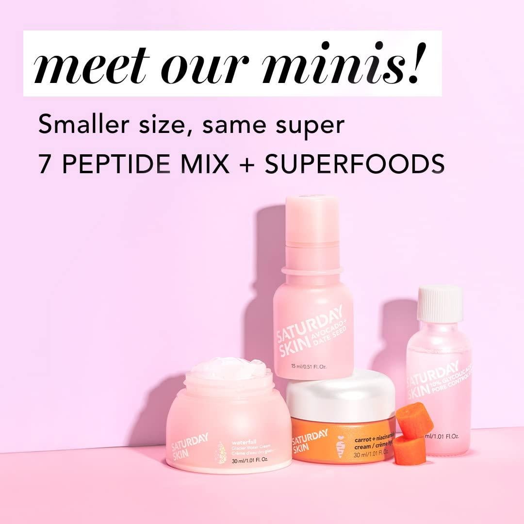 Crema Hidratante Facial Mini Saturday Skin 28.6g - Antienvejecimiento