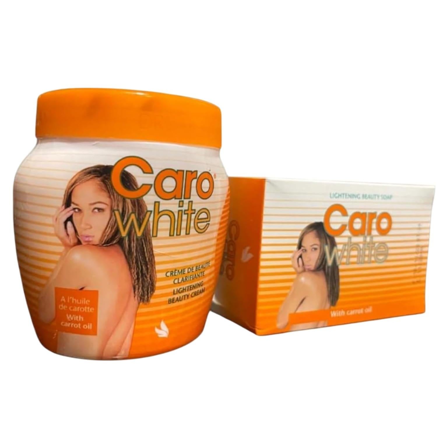 Combo Crema y Jabón Caro 500ml + 180g Aceite de Zanahoria