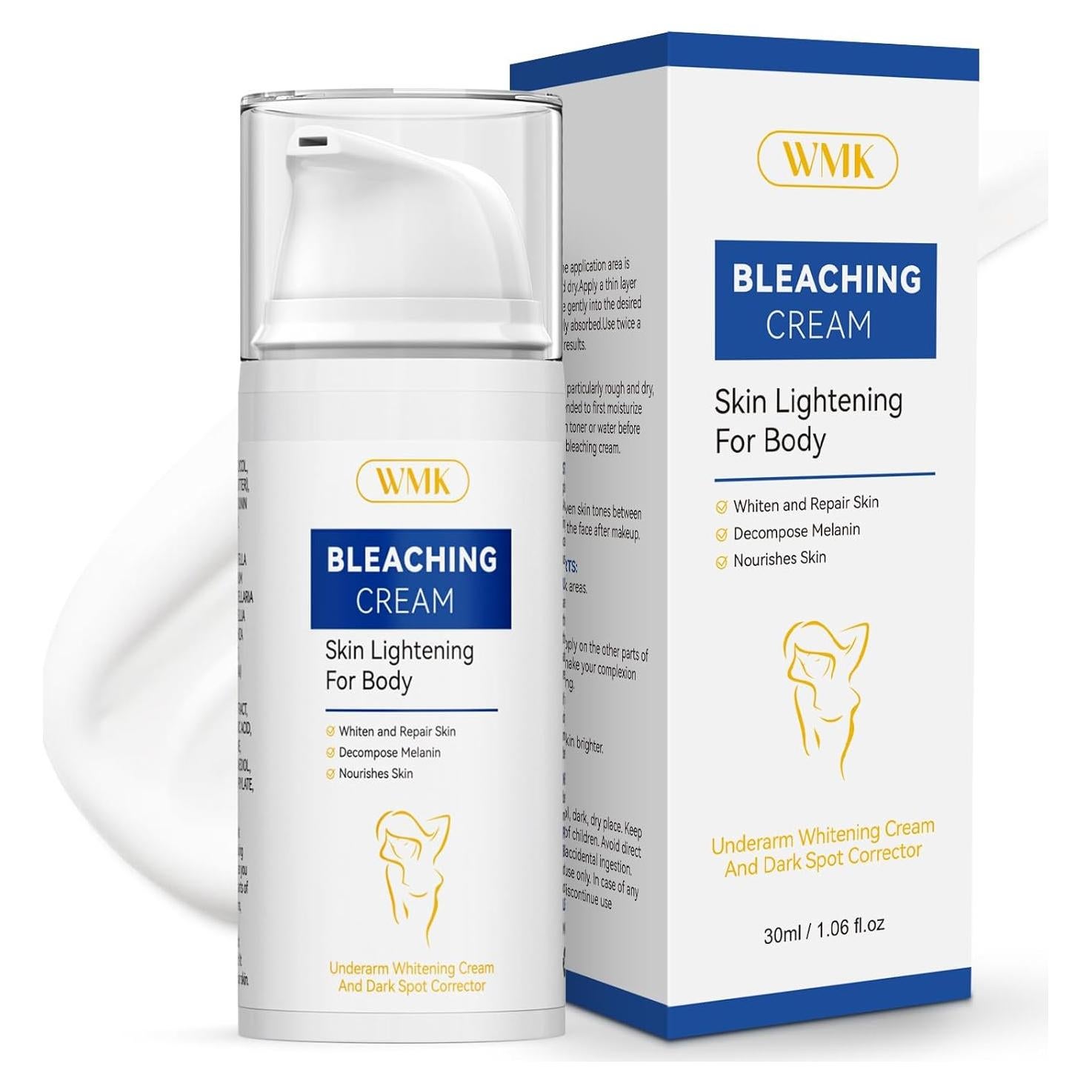 Crema Aclaradora de Piel WMK con Vitamina C - 68g