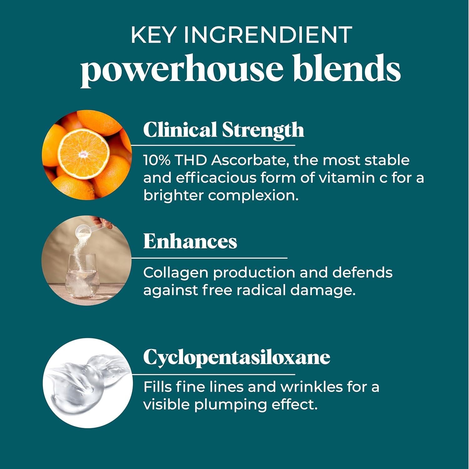 Concentrado Iluminador de Vitamina C VI Derm 30 mL Antienvejecimiento