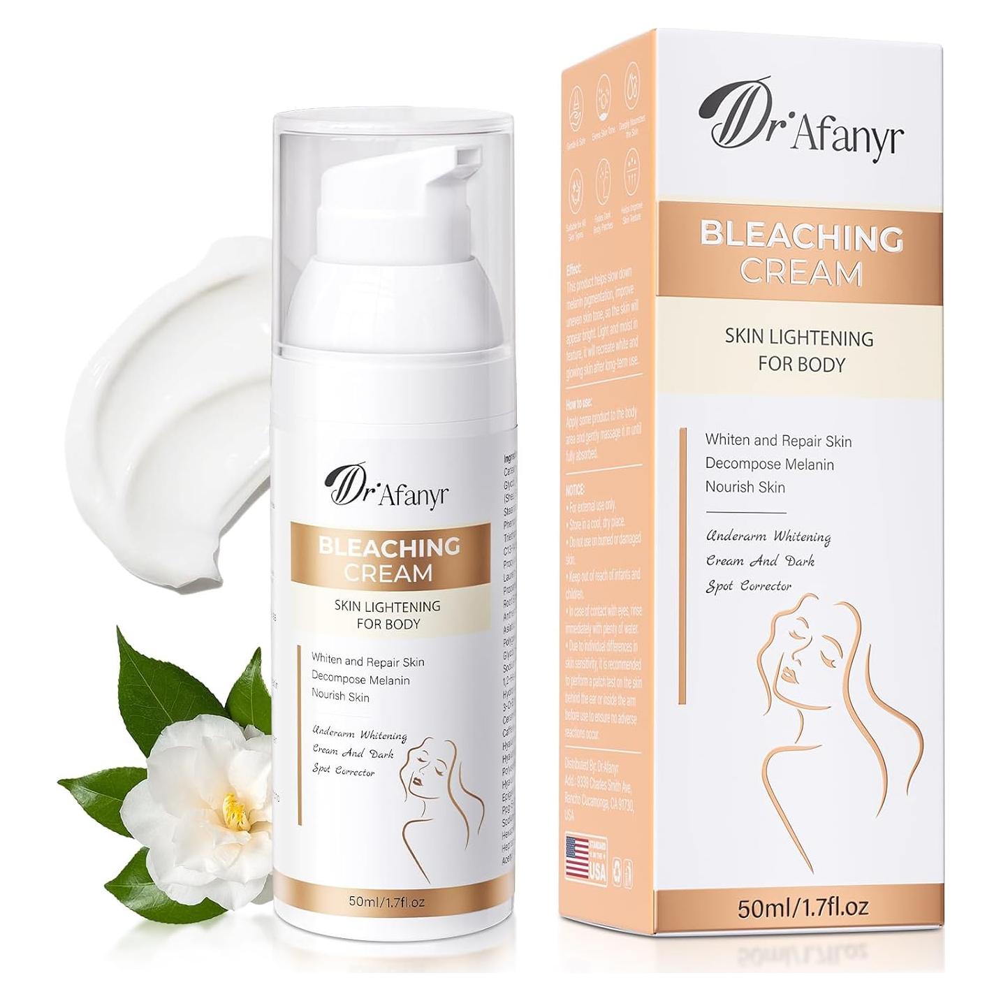 Crema Aclaradora Dr.Afanyr 99g - Nutritiva para Piel Sensible