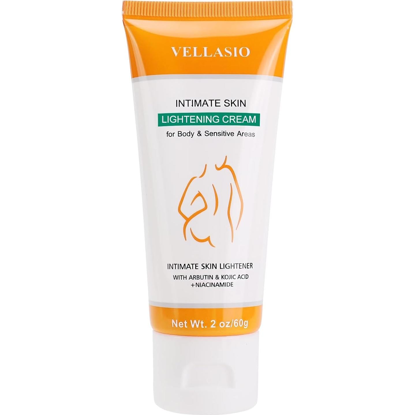 Crema Blanqueadora de Piel Íntima VELLASIO 59g Natural