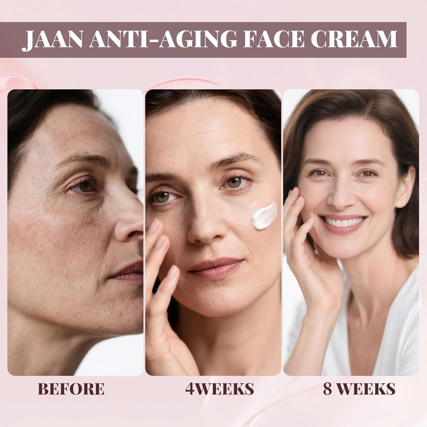 Crema Facial Iluminadora y Anti-Envejecimiento JAAN 50ml