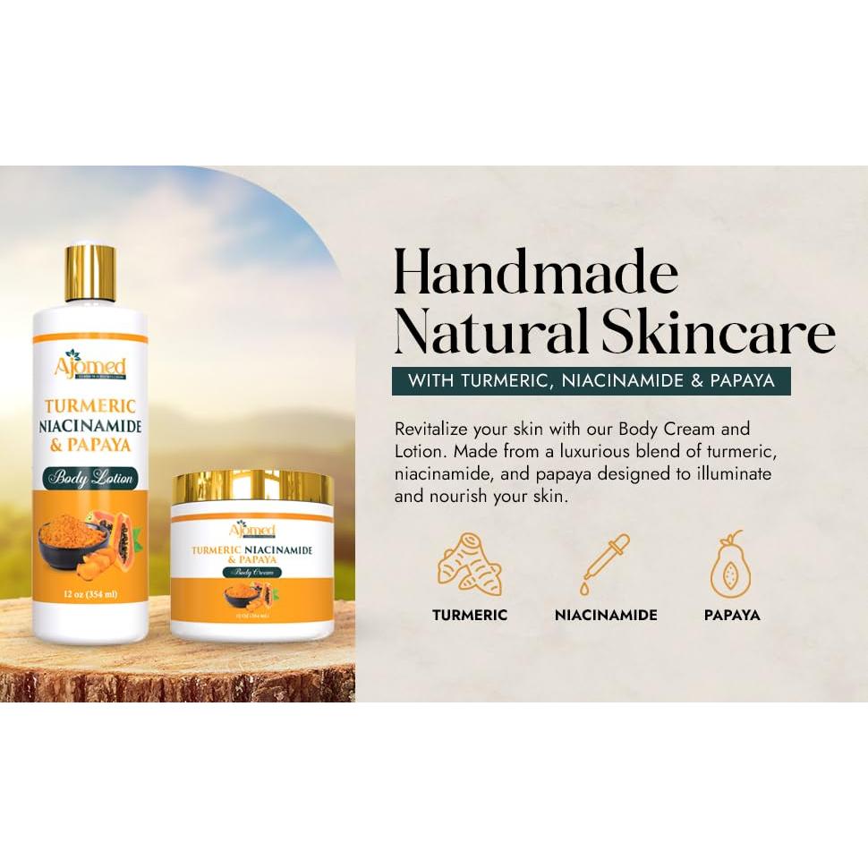 Loción Corporal Hidratante Niacinamida y Cúrcuma 397g