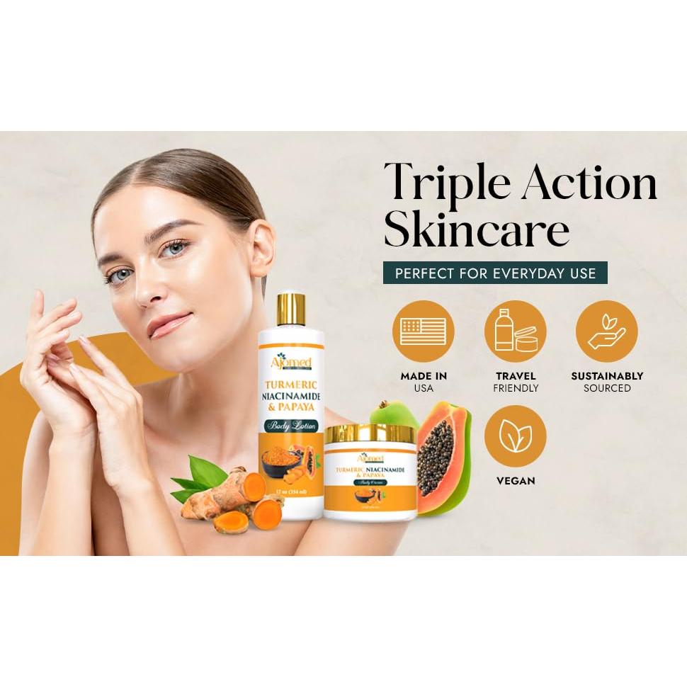 Loción Corporal Hidratante Niacinamida y Cúrcuma 397g